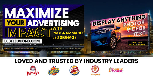Programmable LED Signs: The Ultimate Business Signage Solution