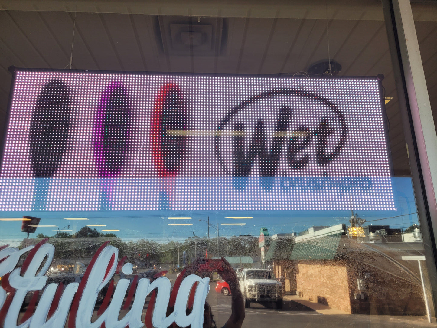 20x52 Programable LED Window Sign