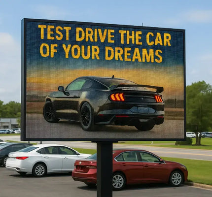 Outdoor LED Dealership Signs