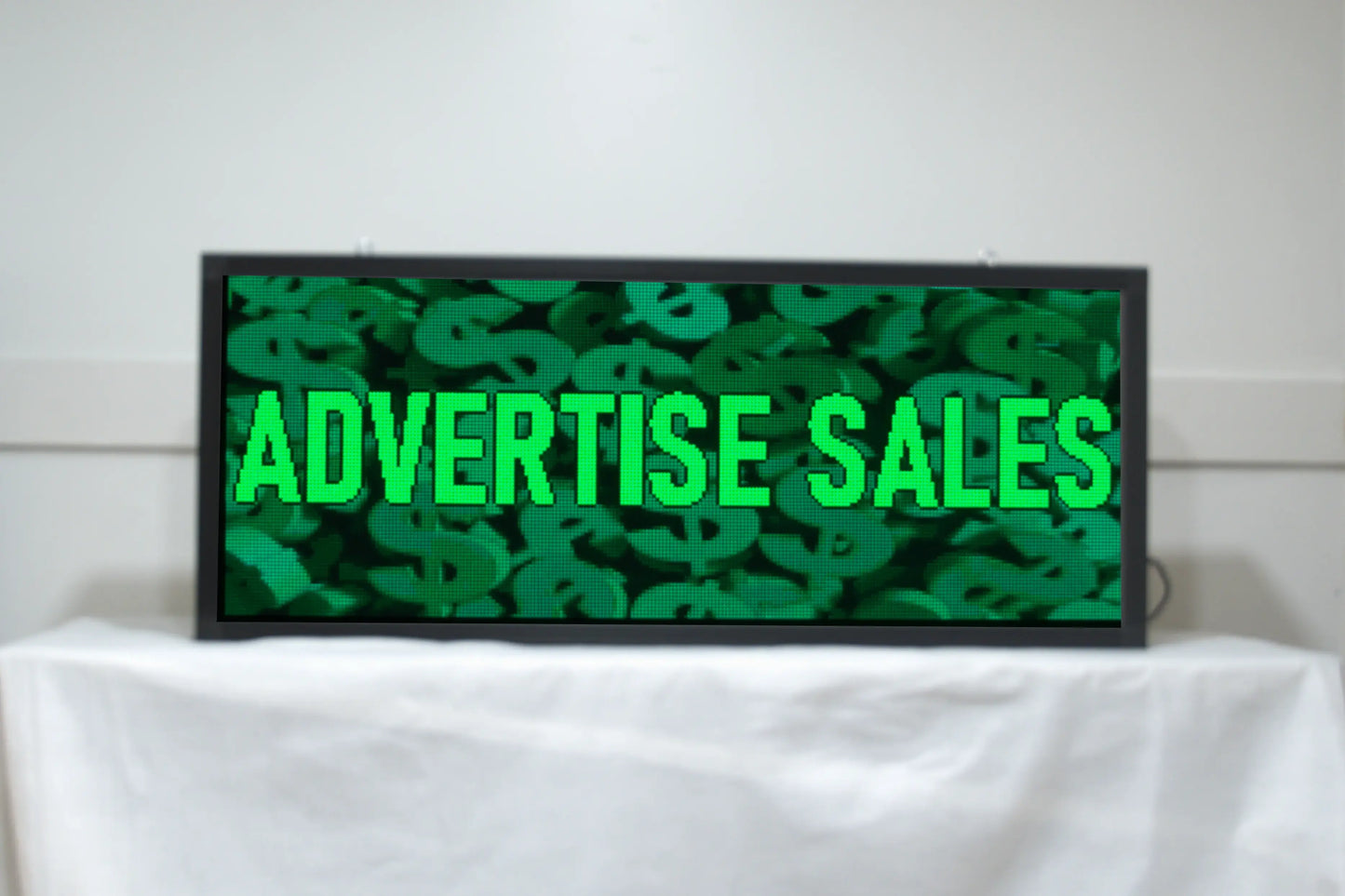 20" x 52" Programmable LED Window Sign