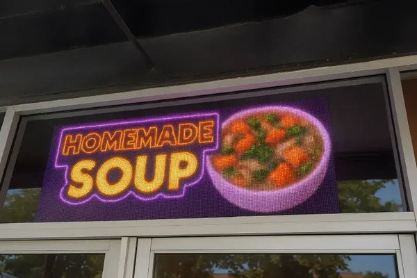 Window LED Restaurant Signs