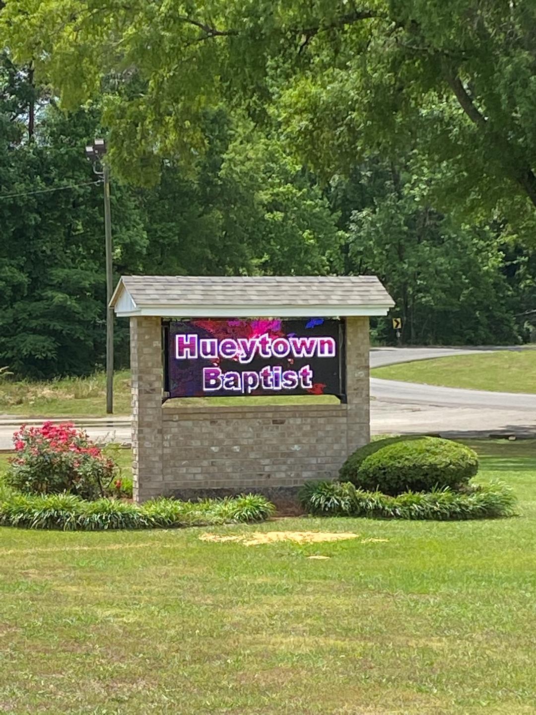 Monument Sign For churches Programmable LED Sign
