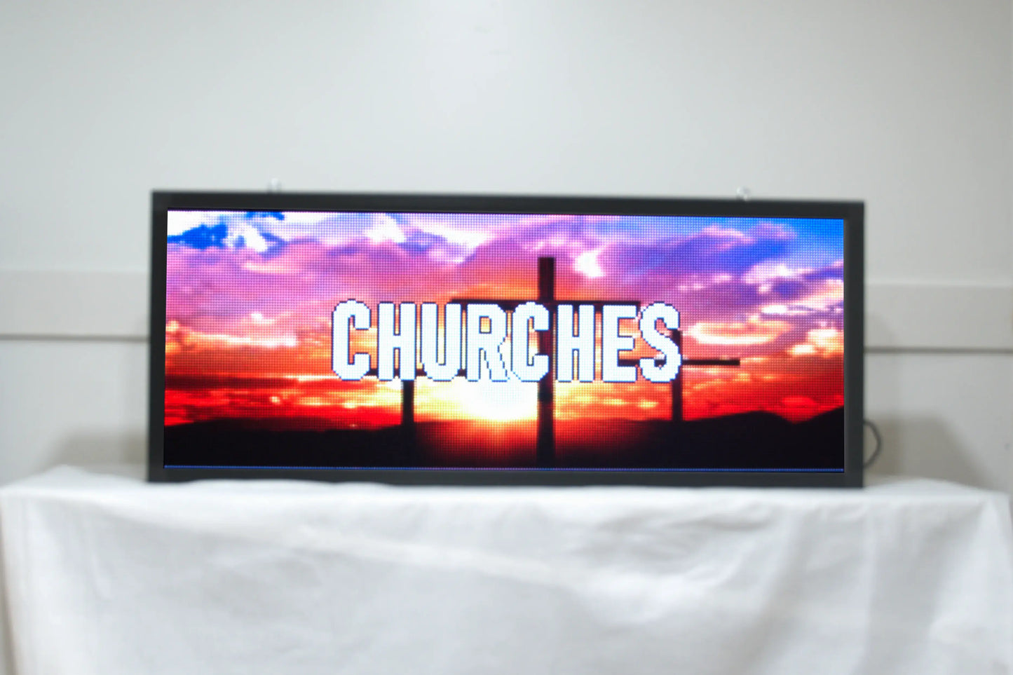 20" x 52" Programmable LED Window Sign