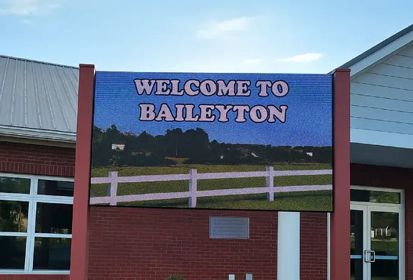 Outdoor Municipal LED Signs