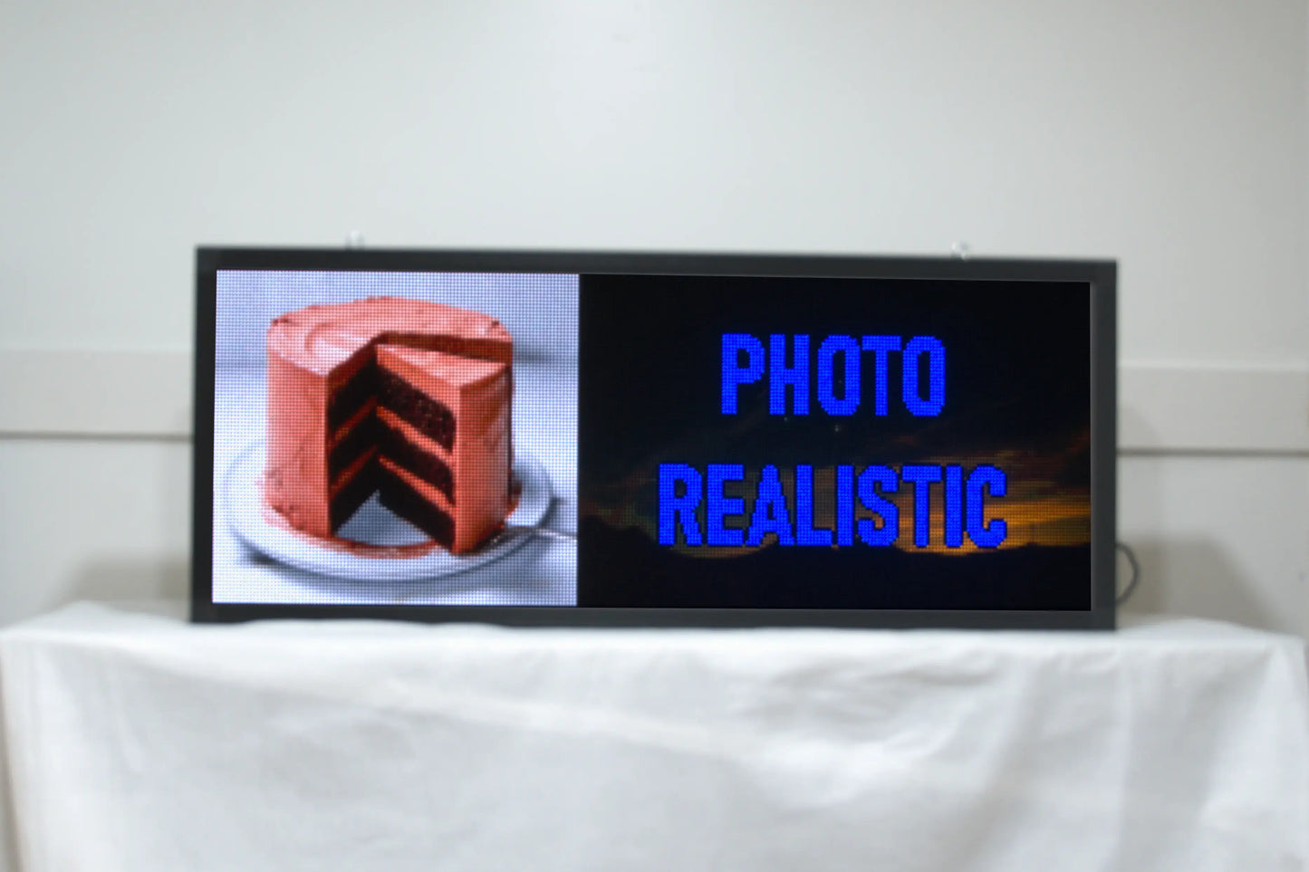 20" x 52" Programmable LED Window Sign
