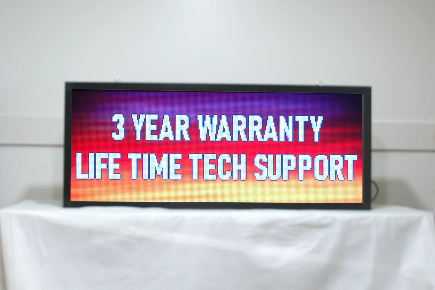 20" x 52" Programmable LED Window Sign