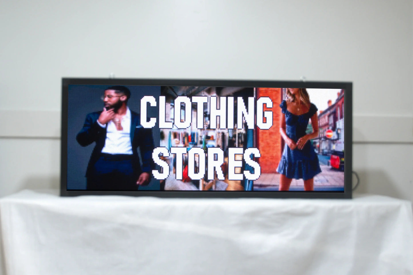 20" x 52" Programmable LED Window Sign