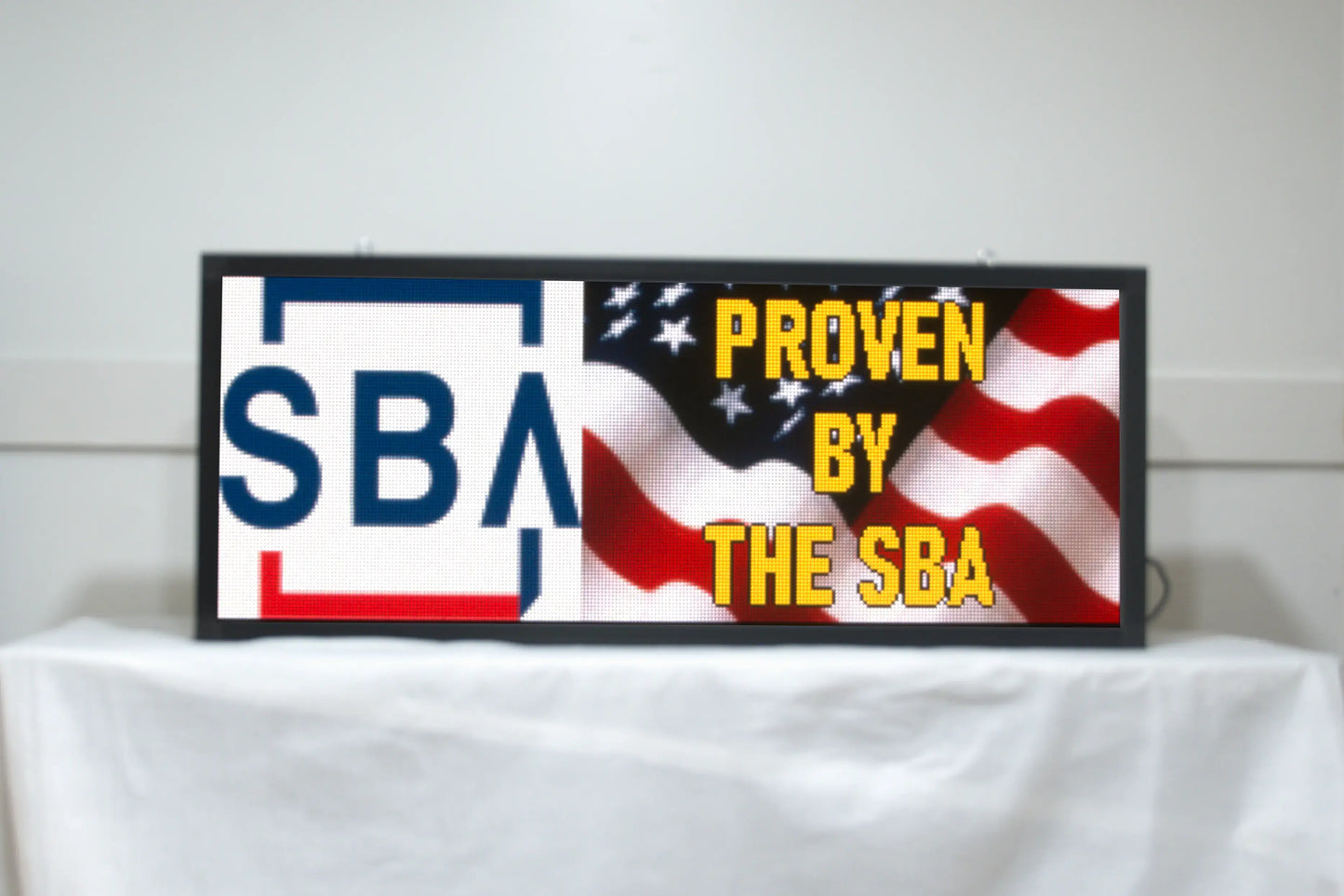 20" x 52" Programmable LED Window Sign