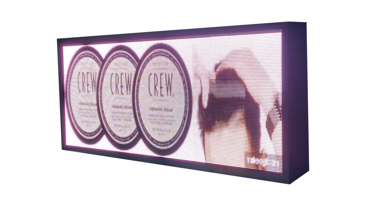 20" x 52" Programmable LED Window Sign