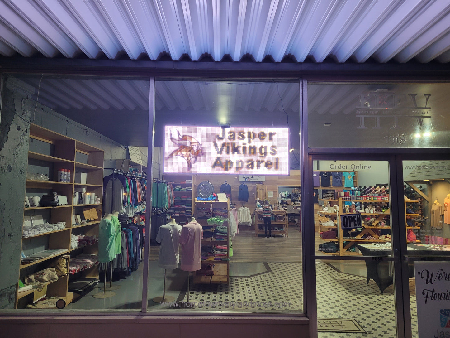 20x52 Programable LED Window Sign