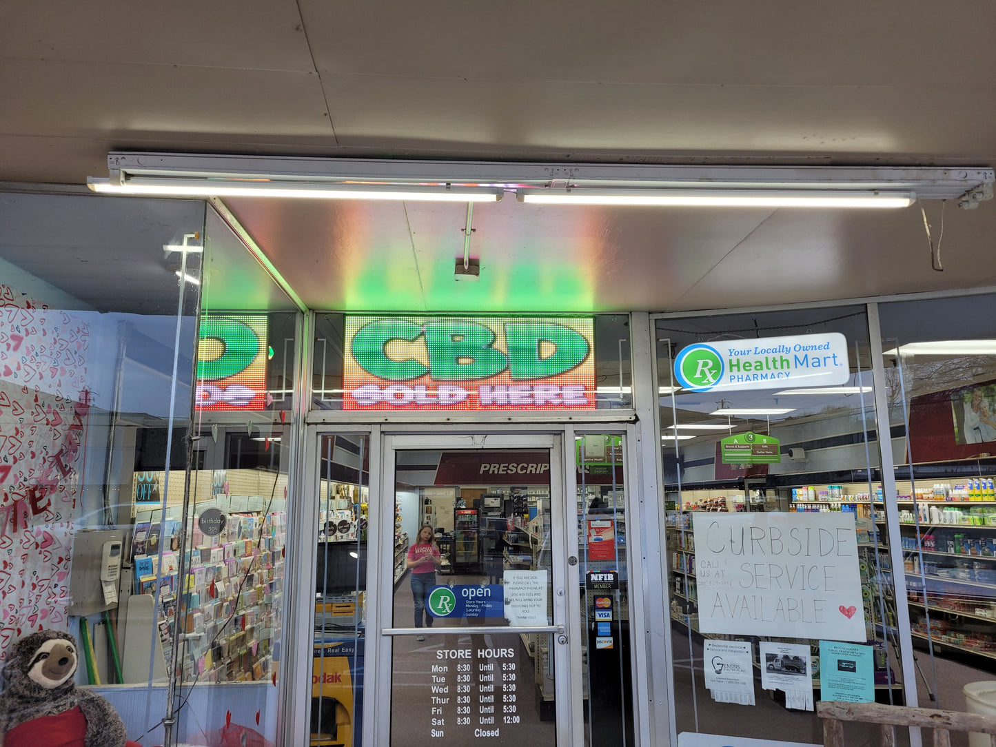 20x52 Programable LED Window Sign