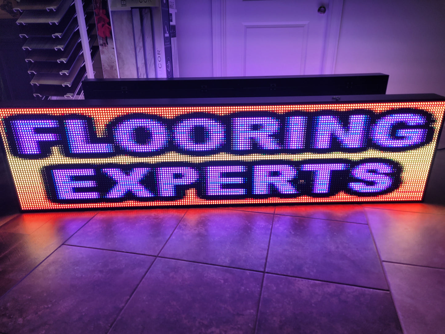 20x52 Programable LED Window Sign