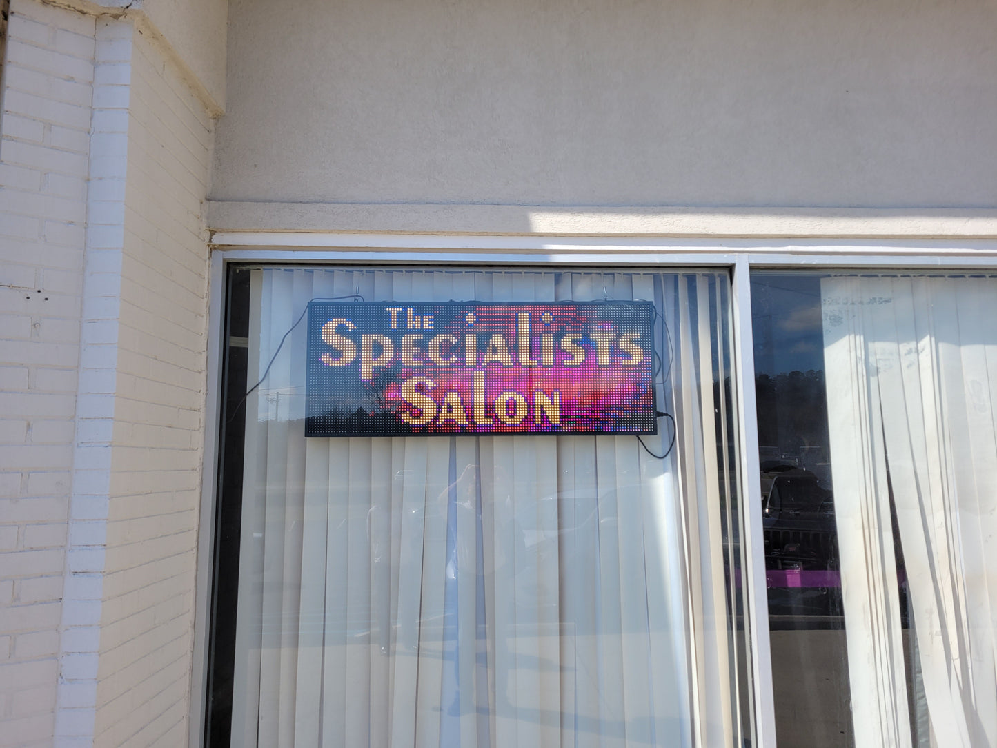 20x52 Programmable LED Window Sign