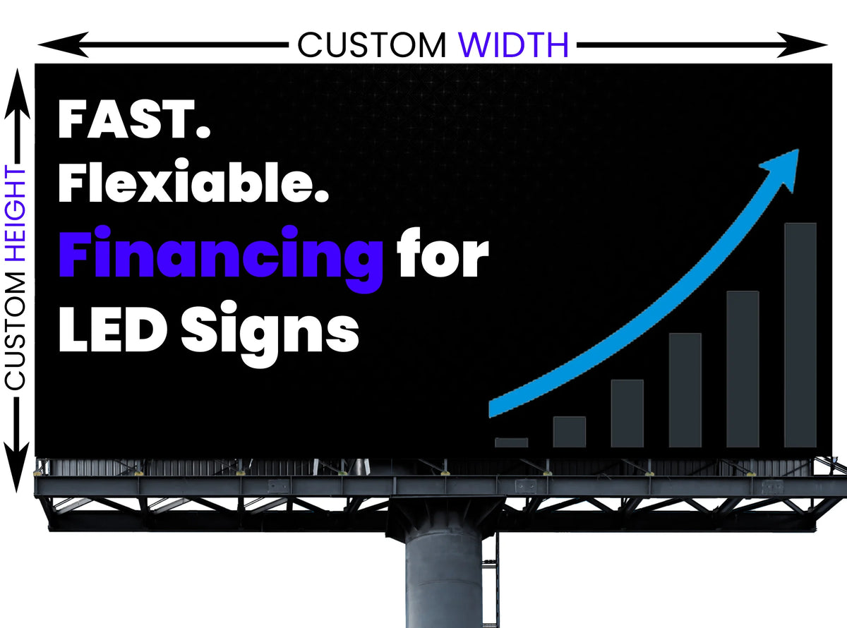 Financing Sign Worlds Best Programmable LED Signage | Best LED Signs – BestLEDSigns